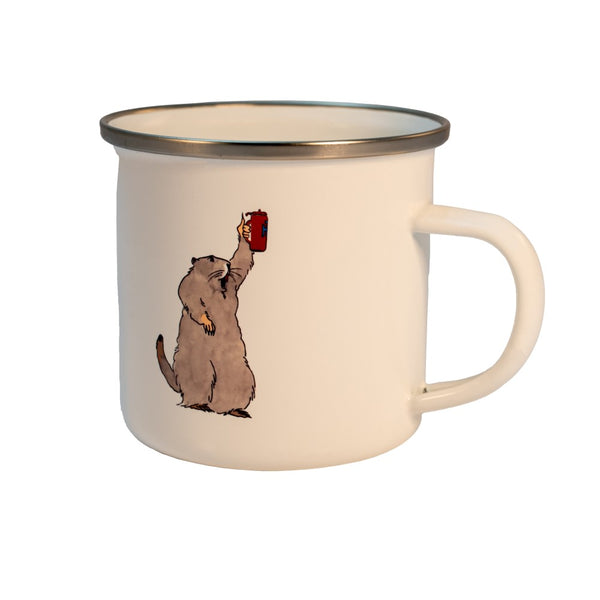 hedwig London Dry Gin Vol. 40% Alk. - Set mit Emaille Becher nach Wahl